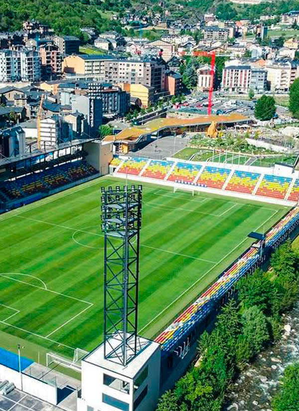 Campo de fútbol Encamp (Andorra)