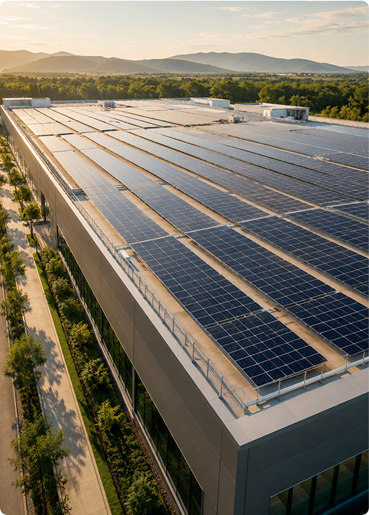 Energía limpia con placas solares - ARQUÉ