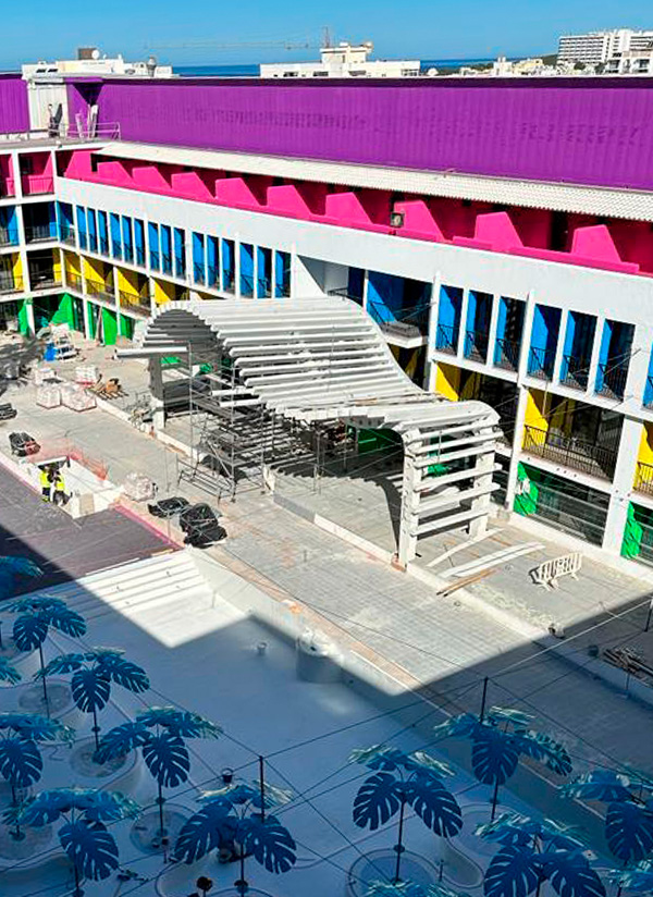 Escenario Hard Rock Ibiza